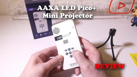 AAXA LED Pico+ Mini Projector REVIEW - Small But Mighty!