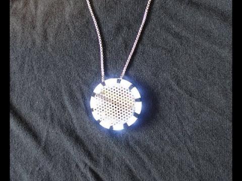 TUTORIAL: Iron Man Arc Reactor Necklace, my Infinite War Tribute