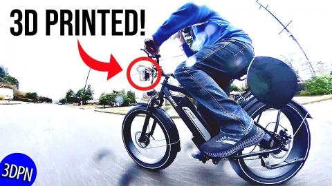 3D Printing VERSUS Himiway Cruiser Fat Tire E-bike!
