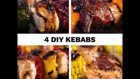 4 DIY Kebabs