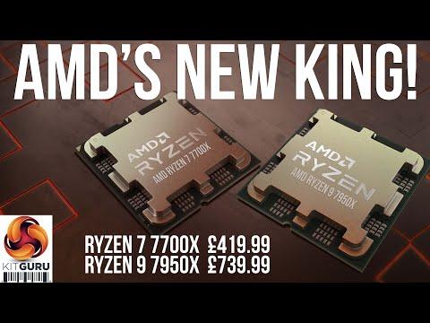 Ryzen 9 7950X & Ryzen 7 7700X - the New KING ????