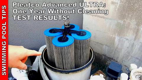 One Year Without Cleaning A Filter: Pleatco Advanced ULTRA Test Results!
