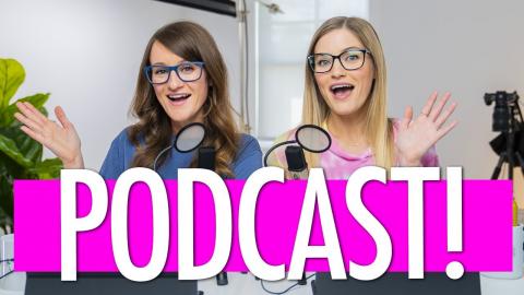WE MADE A PODCAST!!  (Sorta)