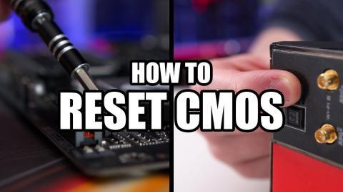 How To Reset Bios (CMOS)
