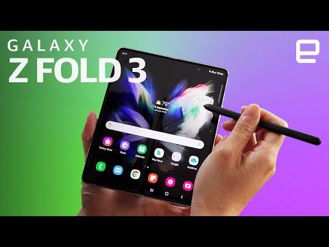 Samsung Galaxy Z Fold 3 Hands-on