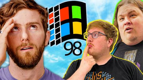 Young People Try Windows 98