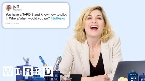 Jodie Whittaker Answers Doctor Who Questions From Twitter | Tech Support | WIRED