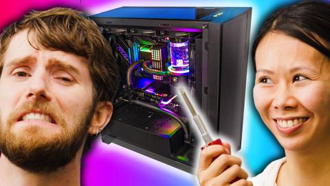 Building a PC with My Wife (actually gone wrong)