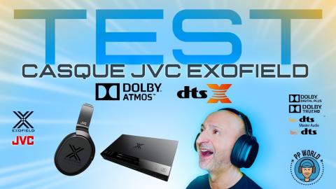 TEST : Casque Dolby Atmos / DTS-X JVC Exofield !