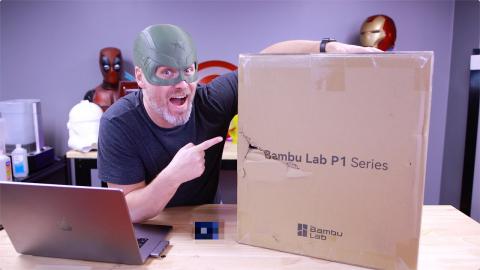 Bambu Lab P1P Unboxing!!!