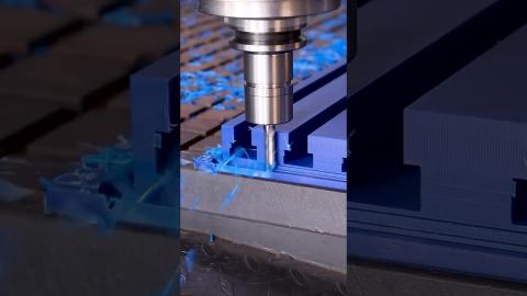 Satisfying CNC Machine Cutting????????????????#satisfying #shorts