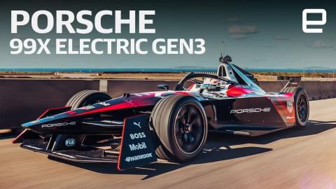 99X Electric Gen3 first look: Porsche unveils its next Formula E racing car