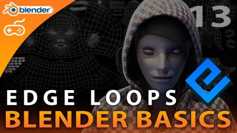 Edge Loops - #13 Blender Beginner Modelling Tutorial Series