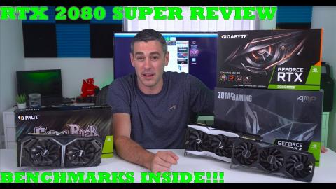 RTX 2080 SUPER Review [Gigabyte Vs Palit Vs Zotac - BENCHMARKS]