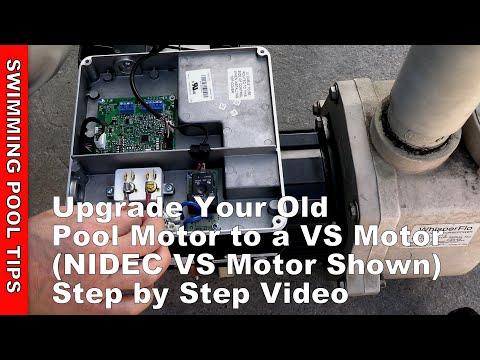 VS Motor Install STEP by STEP Video Guide: Easily Upgrade A Single-Speed Motor (NIDEC VS Featured)