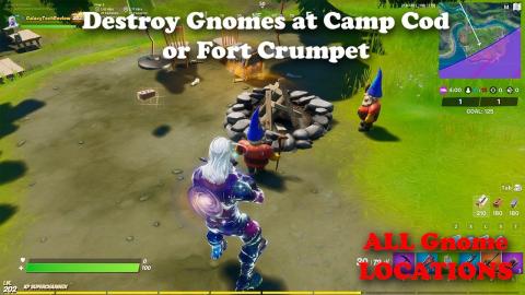 Destroy Gnomes at Camp Cod or Fort Crumpet - ALL Gnome LOCATIONS