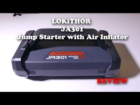 LOKiTHOR JA301 Jump Starter with Air Inflator REVIEW