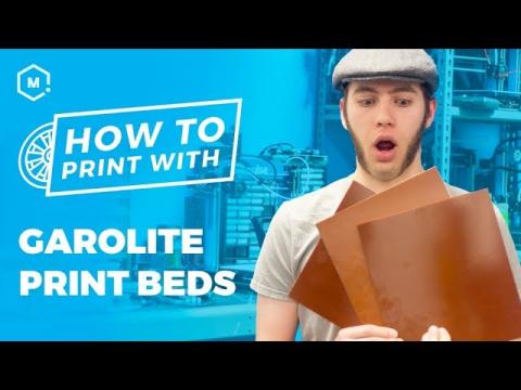How To: Print with a Garolite 3D Printing Bed // 3D Printing Tutorial