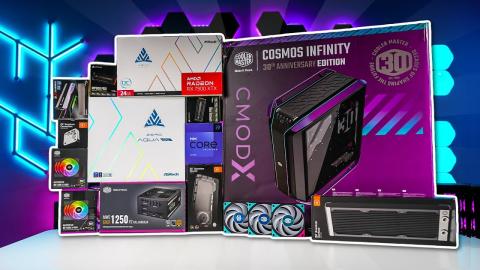 BIG Build, HUGE Results! | Cosmos Infinity PC Build | Asrock Aqua  RX 7900 XTX, i9 13900K