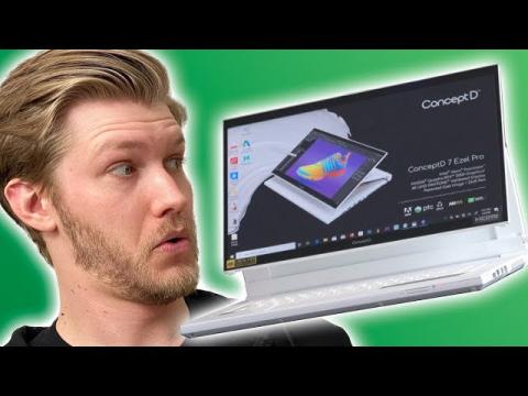 A Laptop for Real Professionals! - Acer ConceptD 7 Ezel Pro