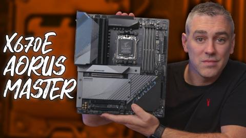 Gigabyte X670E Aorus Master Review [VRM Thermals | Power | Operating Costs]