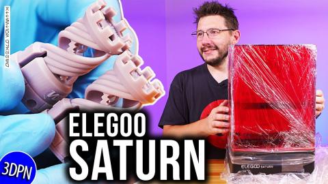 Elegoo Saturn First Look!