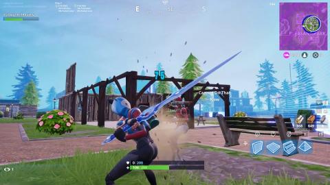 Fortnite: WIN | No the INFINITY Blade is NOT OP lol.. yes it is...| Shot with GeForce