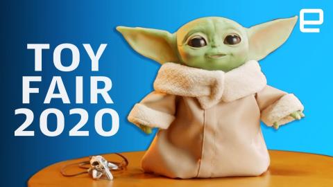 Baby Yoda and Hot Wheels Cyber Trucks: Toy Fair 2020