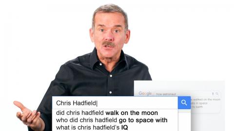 Chris Hadfield Answers the Web's Most Searched Questions | WIRED