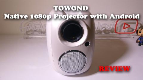 TOWOND Native 1080p Smart Projector with Android REVIEW