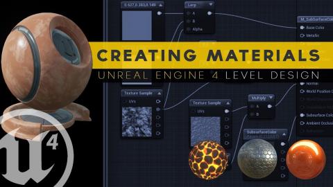 Creating Your First Material - #13 Unreal Engine 4 Level Design Tutorial Series