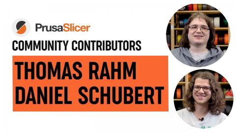 Organic Supports and Open-Source - Community Contributors Thomas Rahm & Daniel Schubert