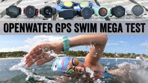 Openwater Swim Mega GPS Test // Garmin, Suunto, Polar, Apple, COROS