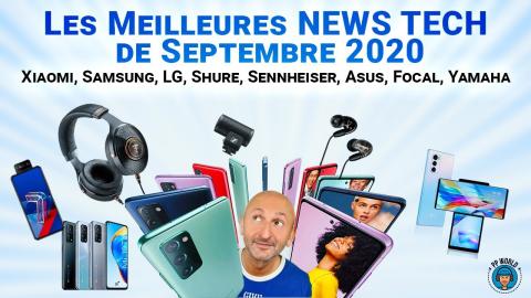 Les Meilleures NEWS TECH de Septembre 2020 (Smartphones, Audio, Futur, etc !)