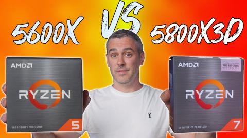 Ryzen 5 5600X Vs Ryzen 7 5800X3D - 20 Game Benchmark!