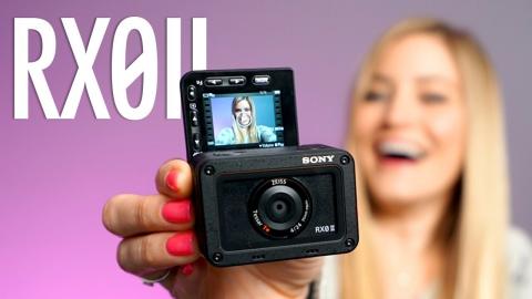 NEW TINY 4K CAMERA! Sony RX0 II Review!