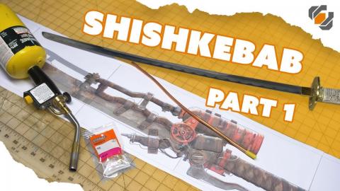 Building A Real Fire Spewing Shishkebab from Fallout - Part 1: Design