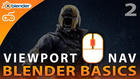 Viewport Navigation - #2 Blender 3D Beginner Tutorial Series