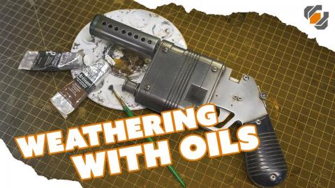 HOW TO - Weather Props with Oil Paints - Tutorial