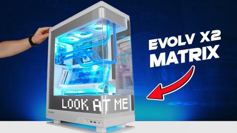 Is the NEW EVOLV X2 MATRIX the Most Stunning Case of 2025? Computex 2025