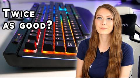 Corsair STRAFE RGB MK2 Keyboard Review - an important upgrade?