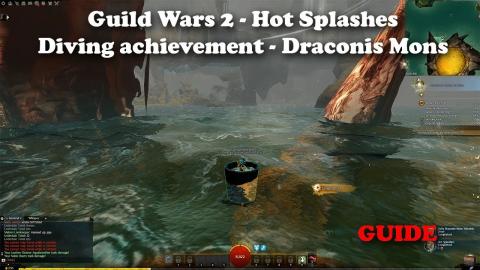 Guild Wars 2 - Hot Splashes - Diving achievement - Draconis Mons