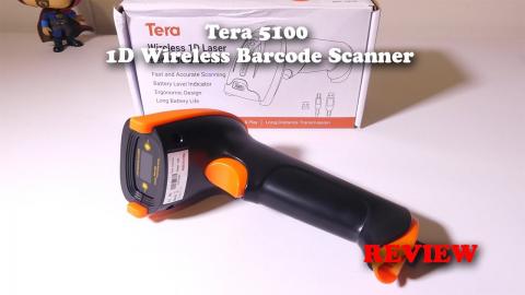 Tera 5100 1D Wireless Barcode Scanner REVIEW