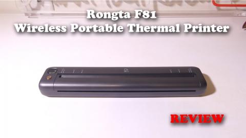 Rongta F81 Wireless Portable Thermal Printer REVIEW