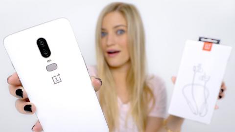 OnePlus 6 Silk White Unboxing!
