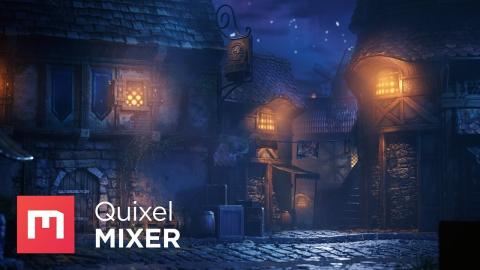 Fantasy Town - Quixel Mixer