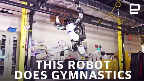 Boston Dynamics' Atlas robot now does gymnastics, too
