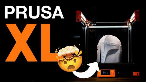New Prusa XL 3D Printer! The ULTIMATE LARGE 3D Printer?