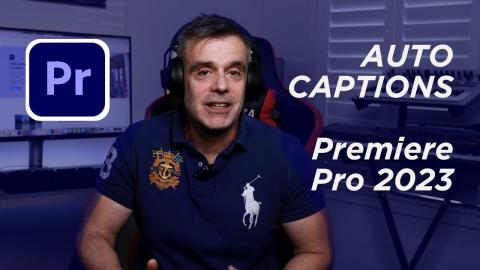 How to create captions Automatically | Premiere Pro 2023