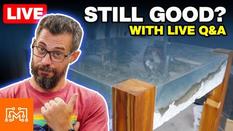 Finding old projects around my shop! LIVE with Q&A!